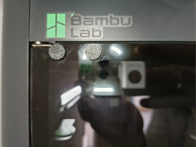 P1S X1 glass screw cover