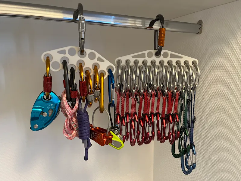 Climbing Gear Rack / Organizer (Parametric)