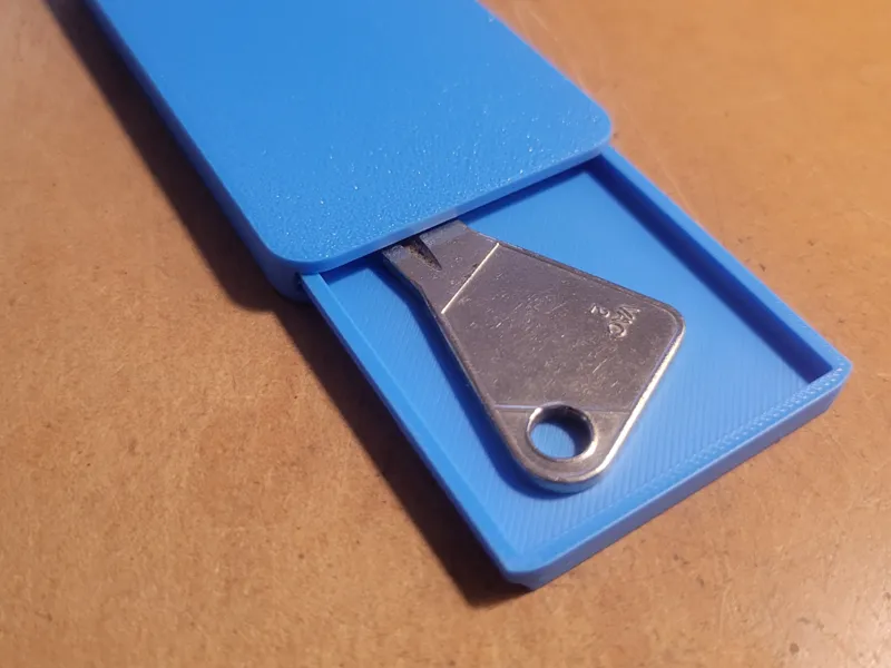Minimalist Sliding Key Holder
