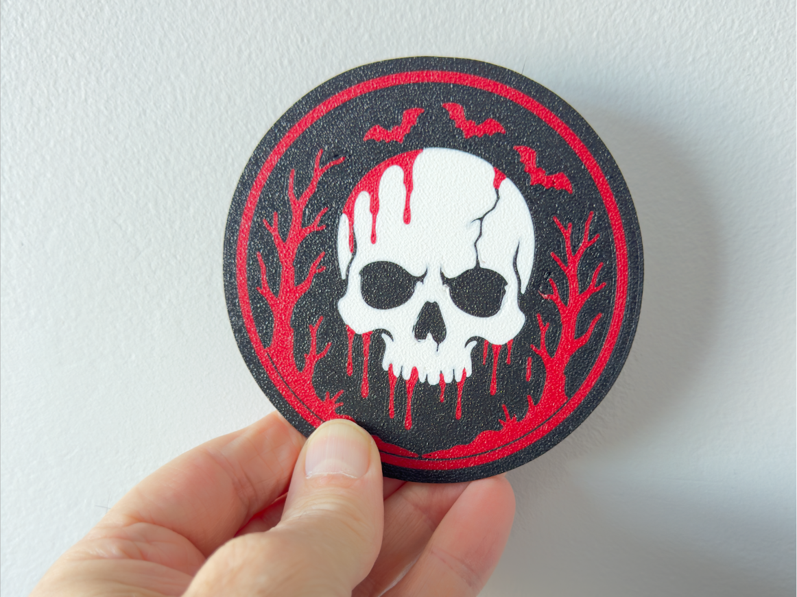 Bloody Skull Horror Coaster