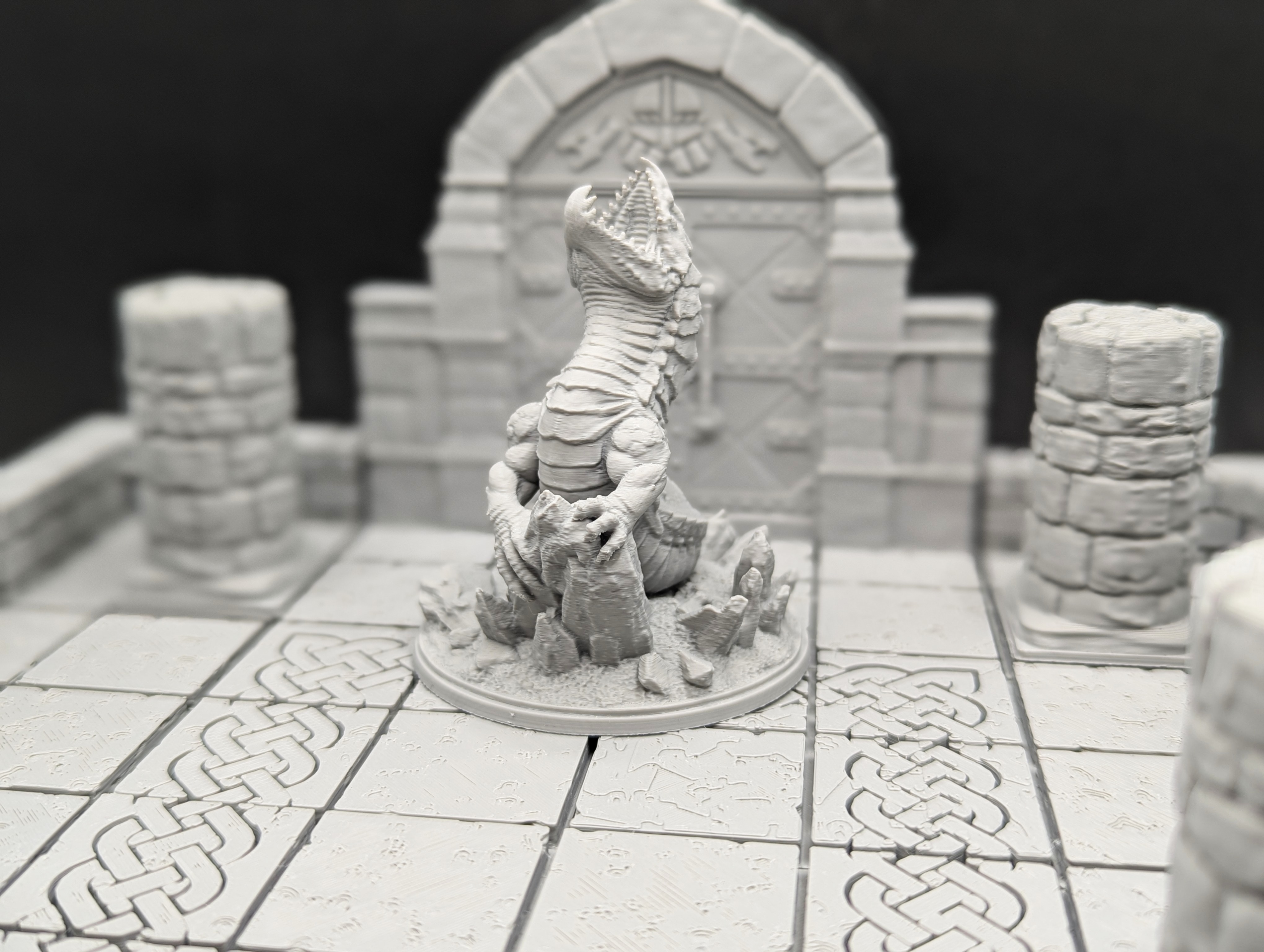 Stone Dragon Wyrmling (supportless) — 9