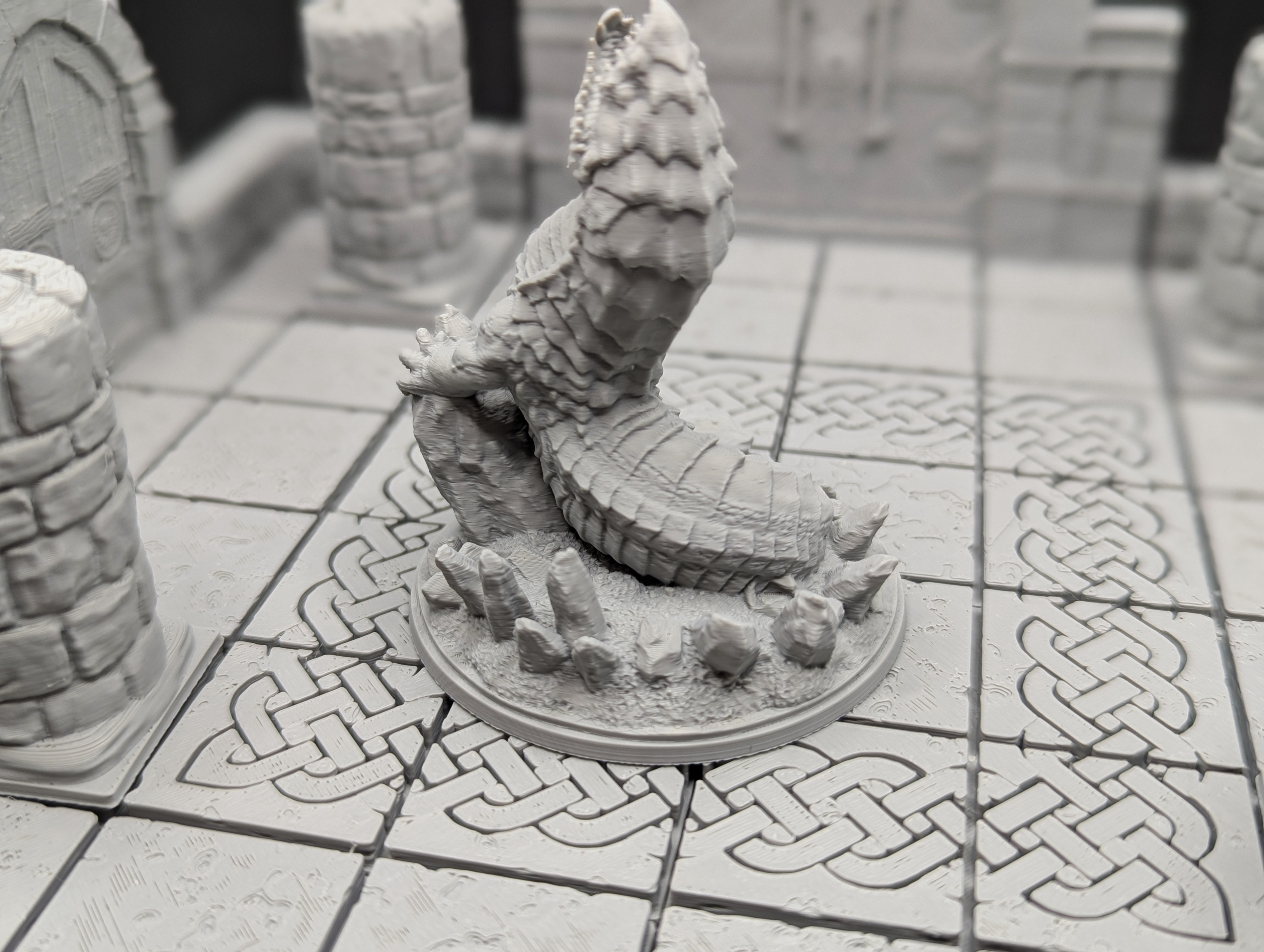 Stone Dragon Wyrmling (supportless) — 11