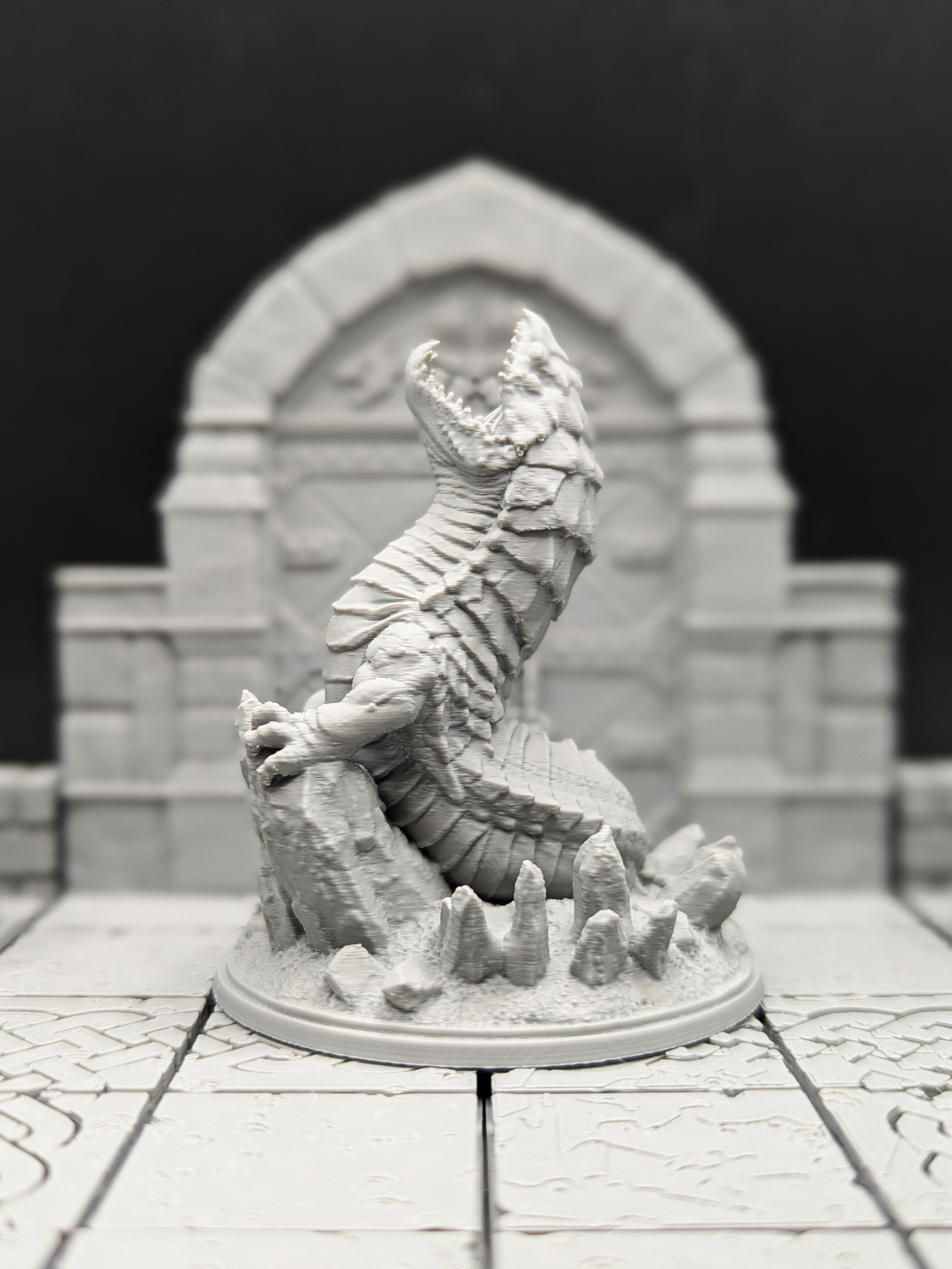 Stone Dragon Wyrmling (supportless) — 8