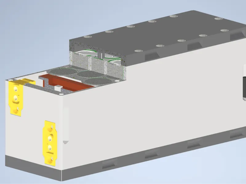 Modular 21700 Akkupack 10S2P with JBD BMS