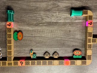 Super Mario Wall Cable Runner