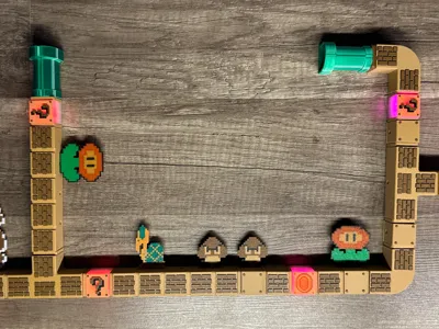 Super Mario Wall Cable Runner