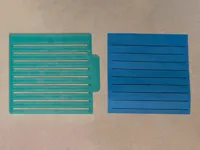 Straight Lines Stencil