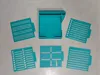 Sticky Note Holder & 5 Stencils - 6 plates - A1 mini