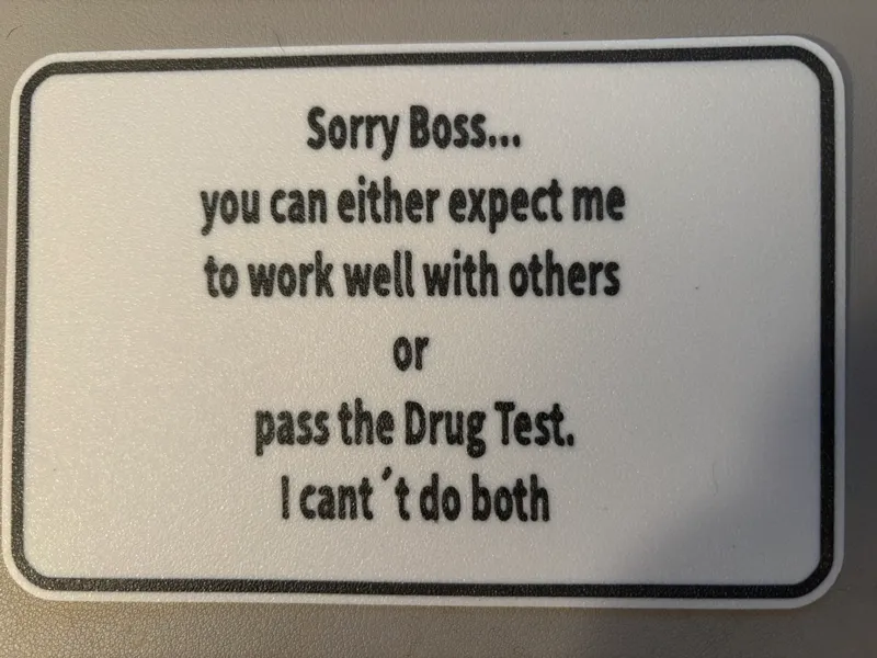 Sorry Boss...