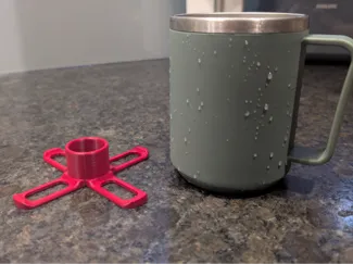 Minimalist Cup Stand | Only 10g of Filament!