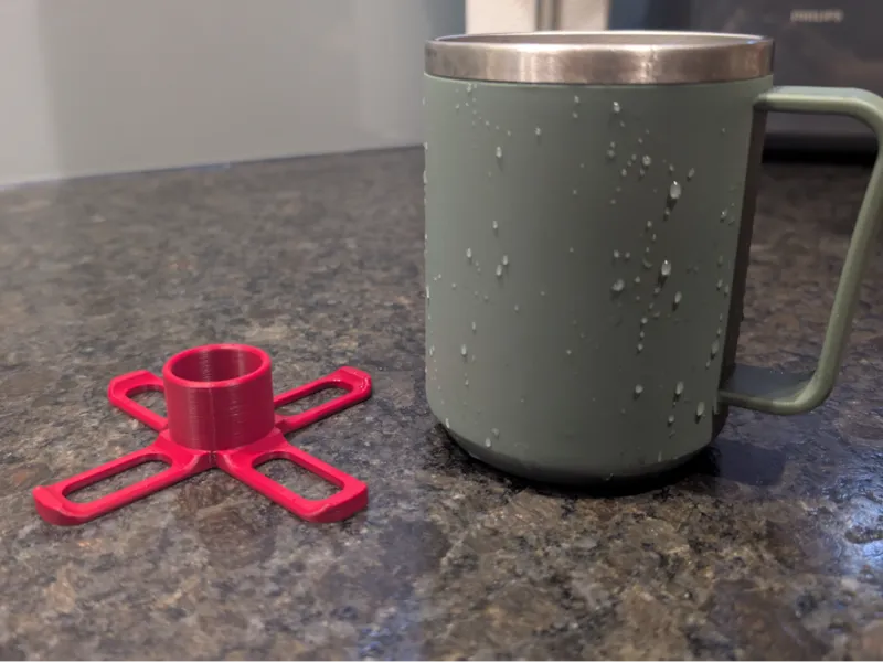 Minimalist Cup Stand | Only 10g of Filament!
