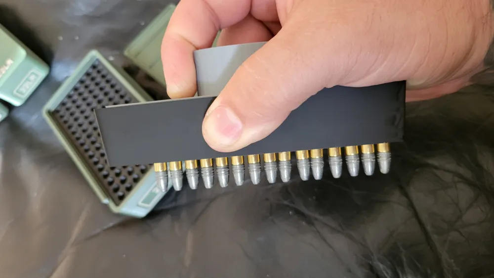 22LR Ammo Storage Box Speed Loader v5 - Free 3D Print Model - MakerWorld