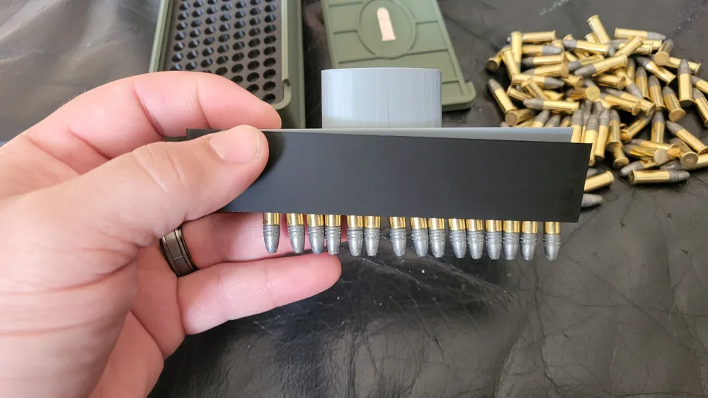 22LR Ammo Storage Box Speed Loader v5 - Free 3D Print Model - MakerWorld