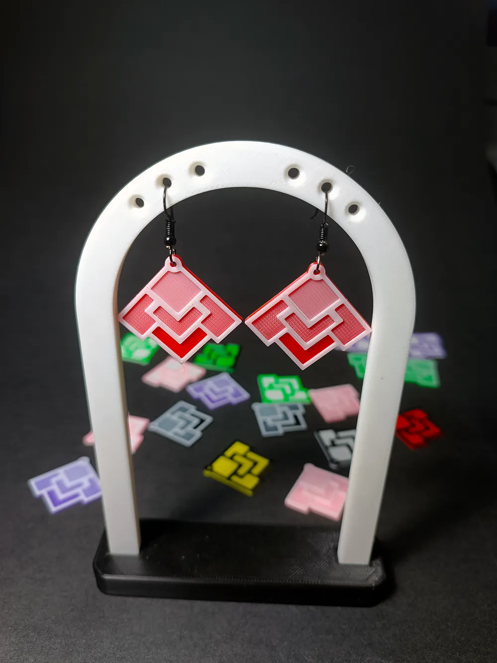 Art Deco Vision - Earrings view 2