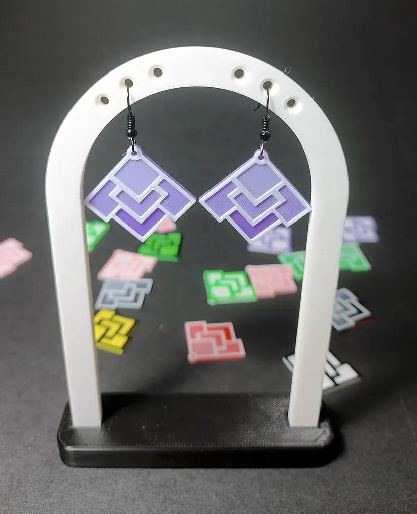 Art Deco Vision - Earrings view 3