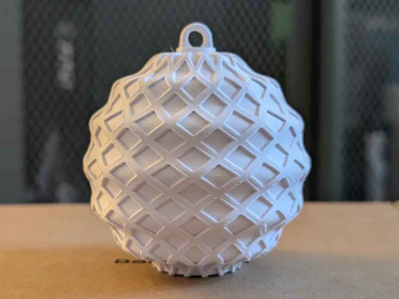 Christmas Tree Bauble Ornament