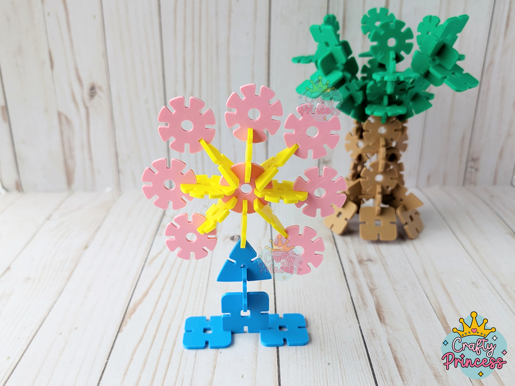 Miniatura 2 do modelo 3D Building Discs - Interlocking Construction Toy