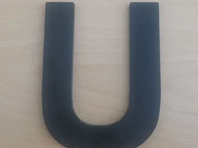 Letter U