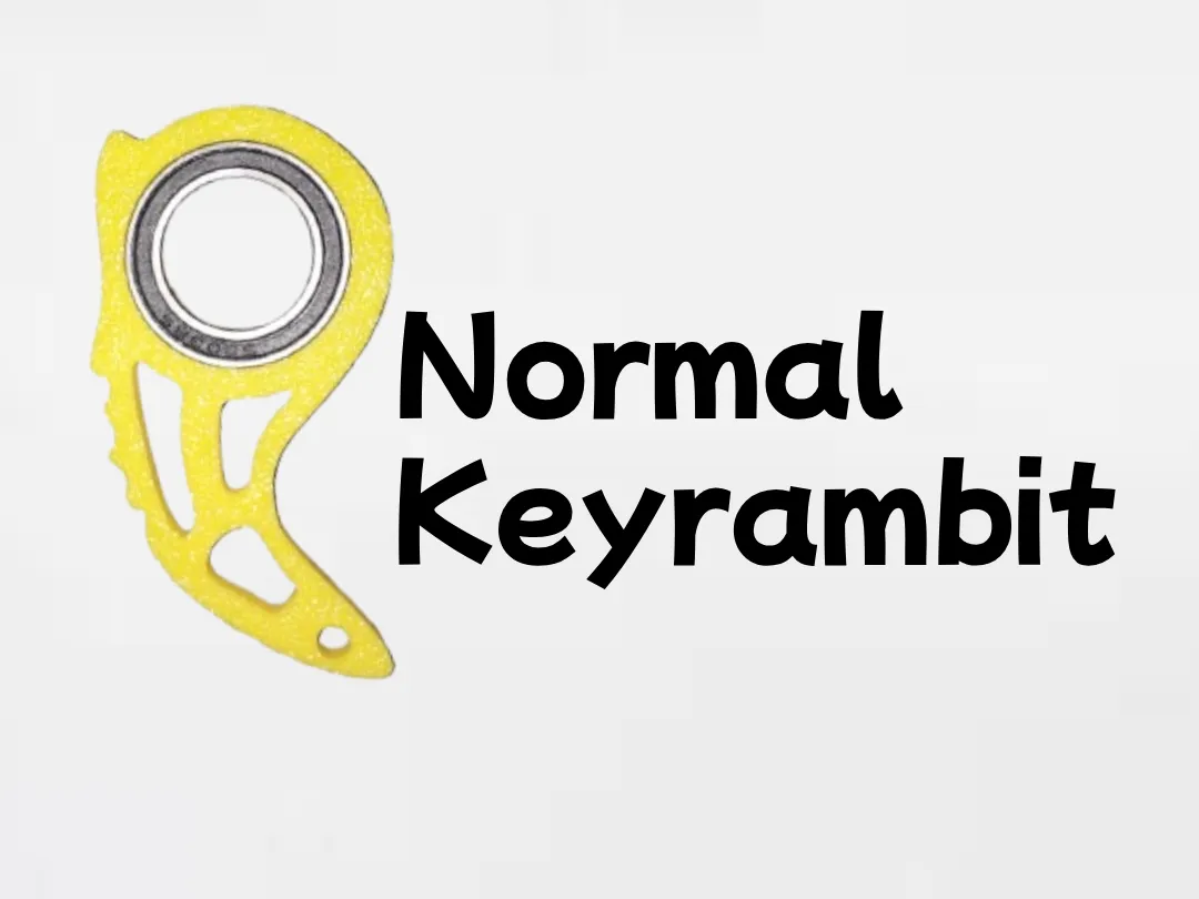 Keyrambit v3 - Free 3D Print Model - MakerWorld