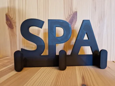 spa hanger