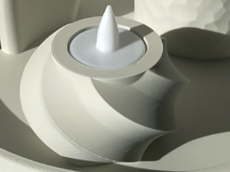 Tea Light Spiral