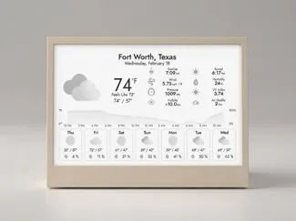 Weather E-Ink 7.5inch Display