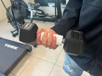 TPU Dumbell Grip