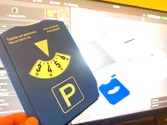 Parkingcard Europe (Blauezone)