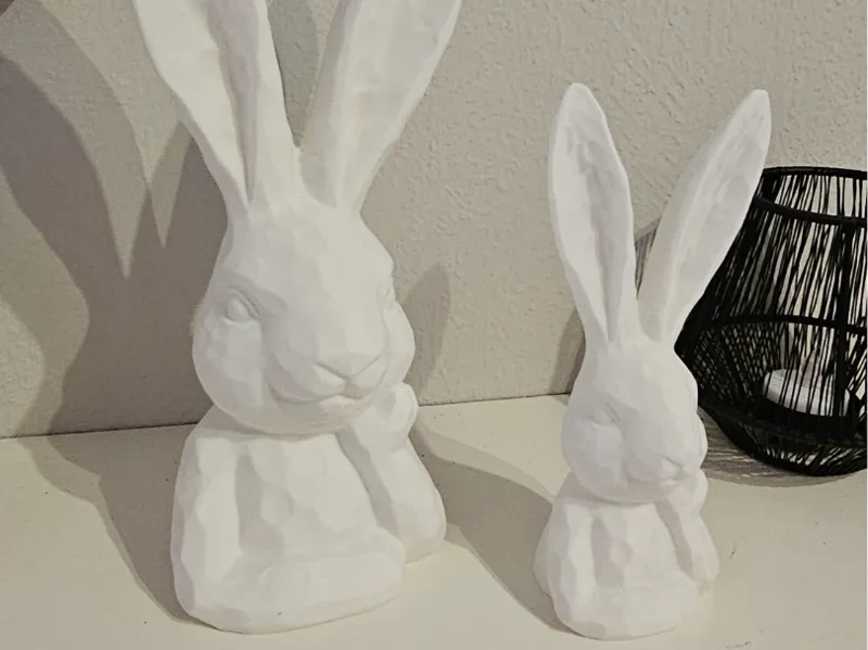 Osterhase Low Poly