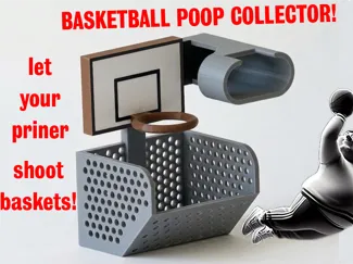 Basketball Poop Collector for A1/A1 Mini