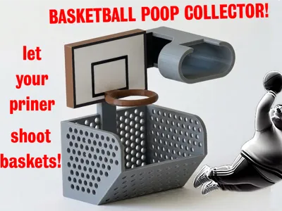 Basketball Poop Collector for A1/A1 Mini