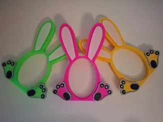 Conejo de Pascua con Hueco para Huevo Kinder