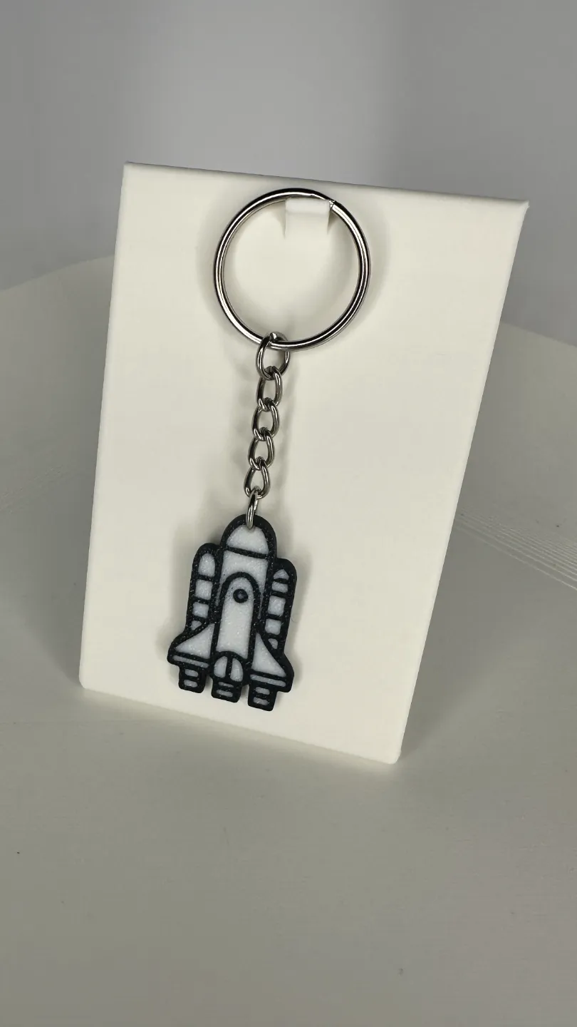 Rocket Earrings / Keychain view 3