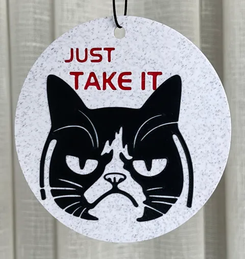 Gift Tag -  custom text / Just Take It