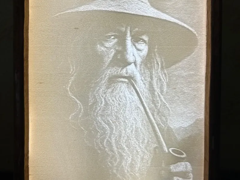 Gandalf the Grey - Litophane Lamp