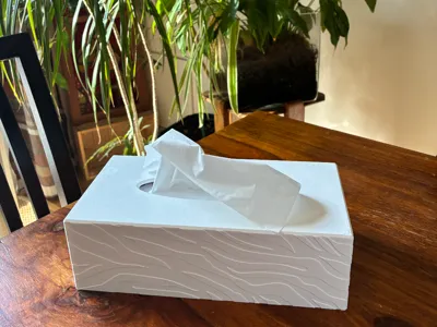 Tissue box cover