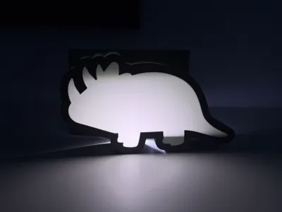 Dinosaur Light Lightbox