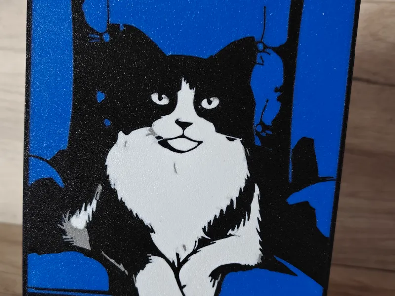 Hugo cat Lightbox