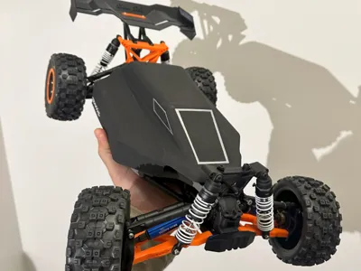 Clipless Buggy Body for Traxxas Slash 4x4 LCG only