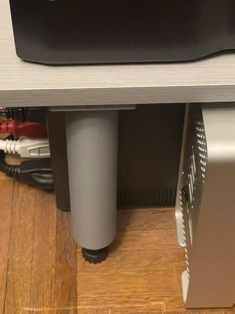 Furniture legs with adjustable feet 8.5-9.5"