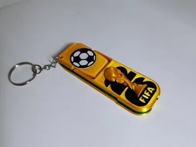 World Cup Phone Holder Keychain