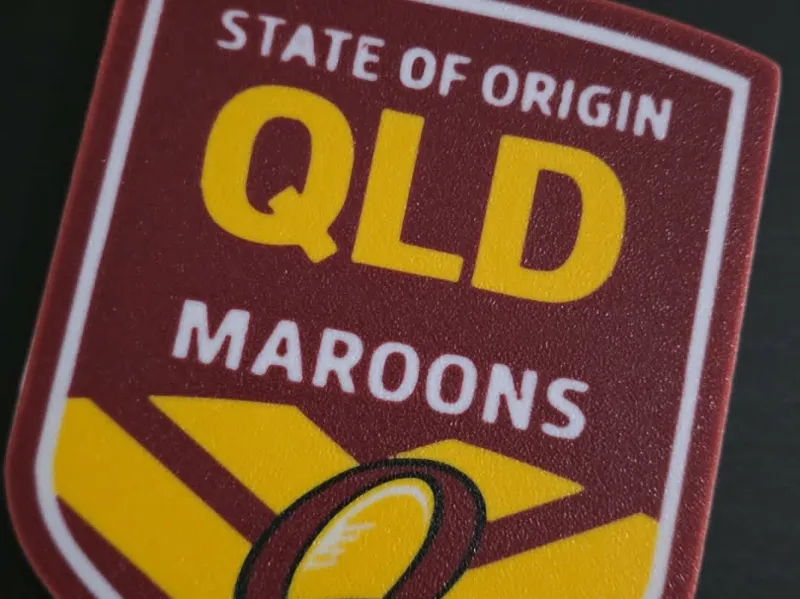 QLD maroons Supporter Necklace (State of Origin)