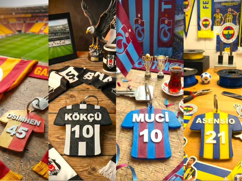 Fan Customizable Jersey Keychain