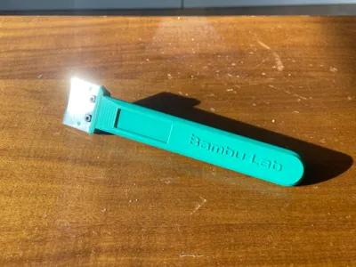 Simple Bambu Scraper Handle