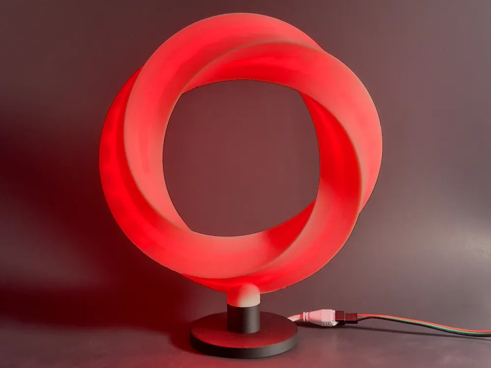 Event Horizon - Modern RGB LED Lamp - Free 3D Print Model - MakerWorld