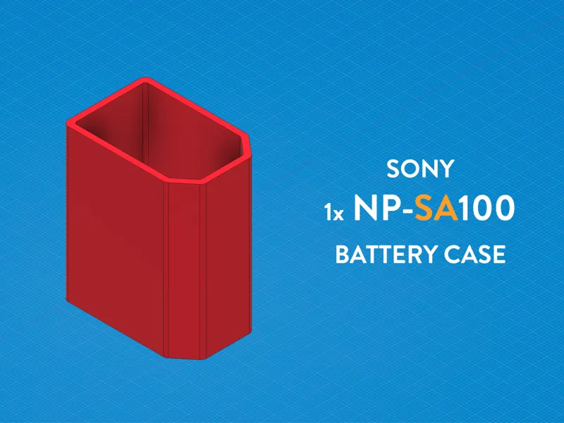 Sony 1x NP-SA100 Battery Case