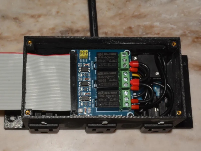 Raspberry Pi Relay Module Enclosure