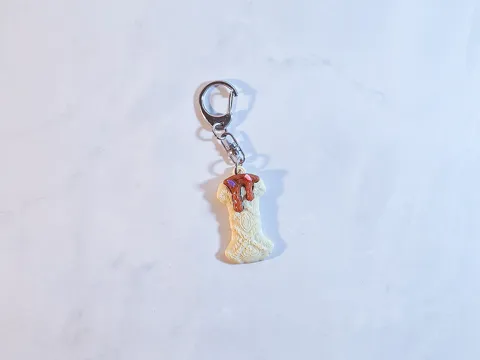 Letter I – Sweet 3D Keychain from 17-Letter Set