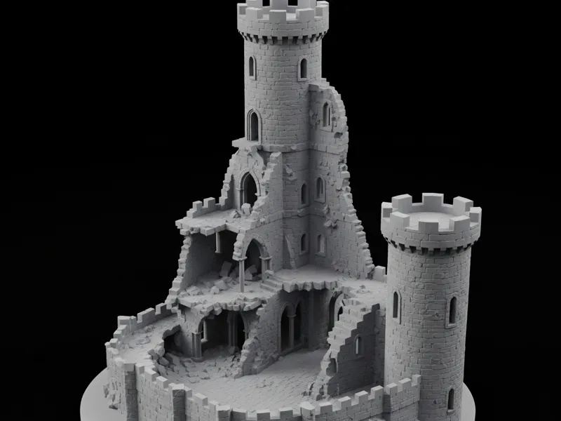 DND Terrain Pack 2- Castles and Caves! 