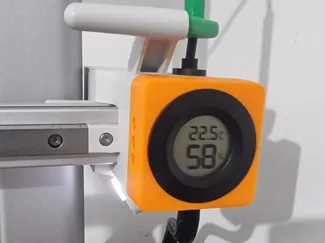 A1 X Motor Faceplate with Hygrometer Insert